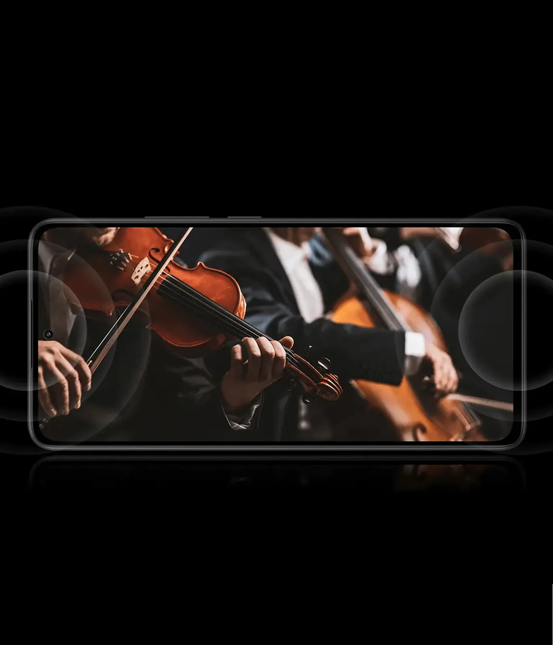 Tela AMOLED de 6,67